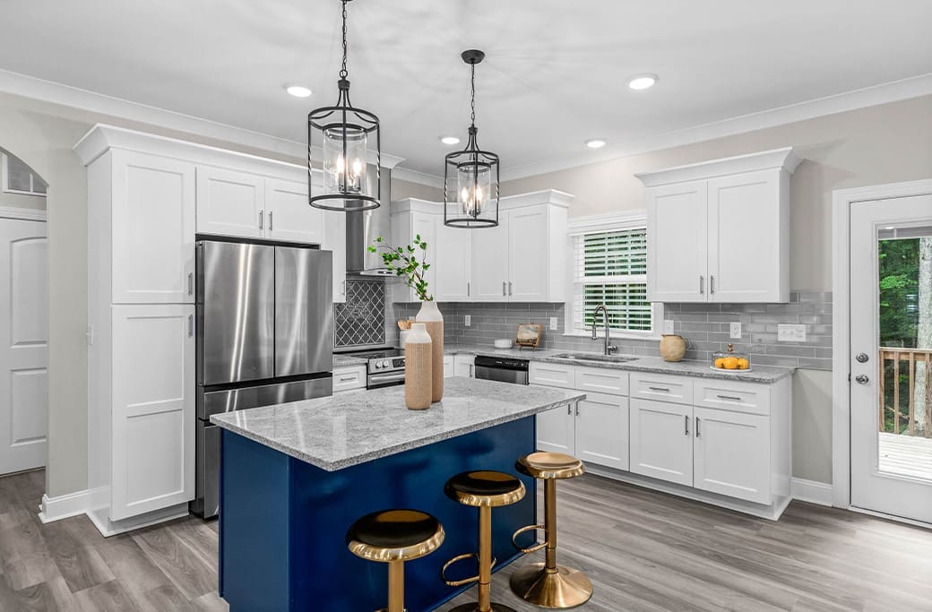 Updated kitchen renovation adding value to a Winston-Salem home